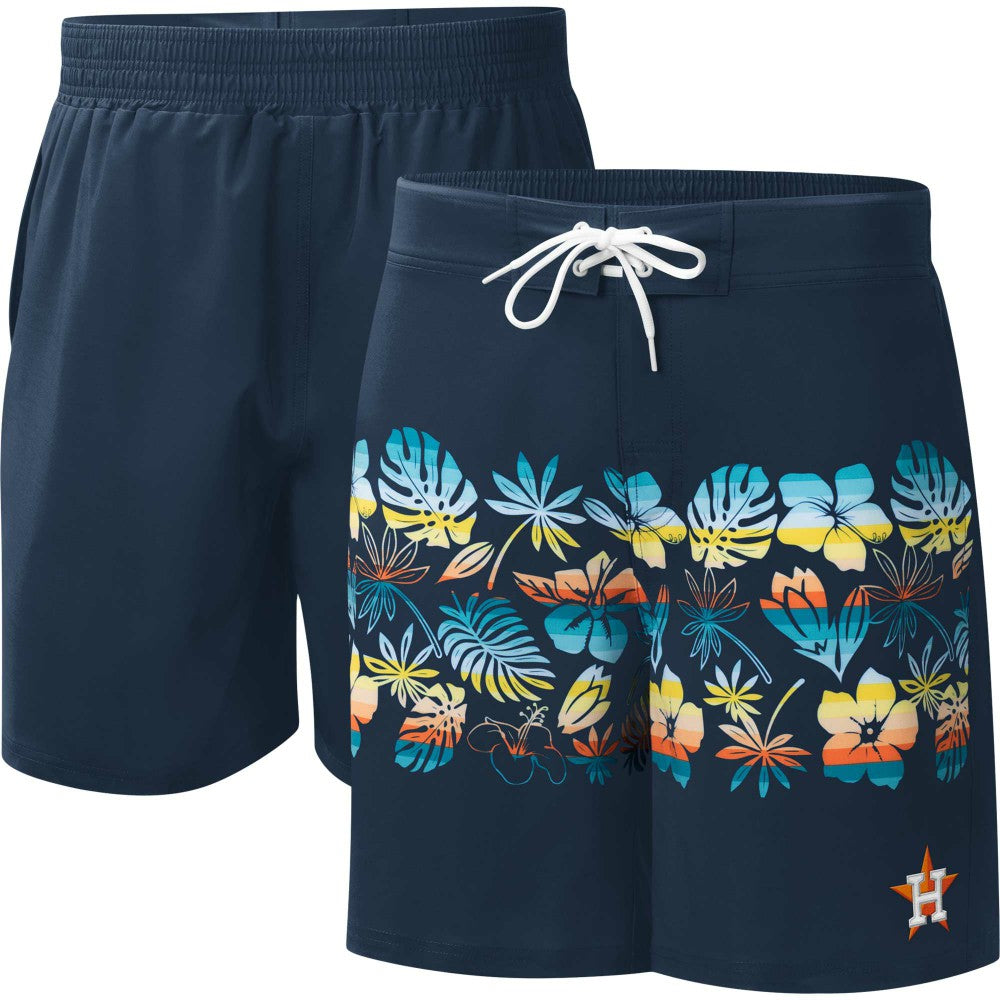 Houston Astros G-III Sports by Carl Banks Breeze Volley Swim Shorts - MLB Shorts