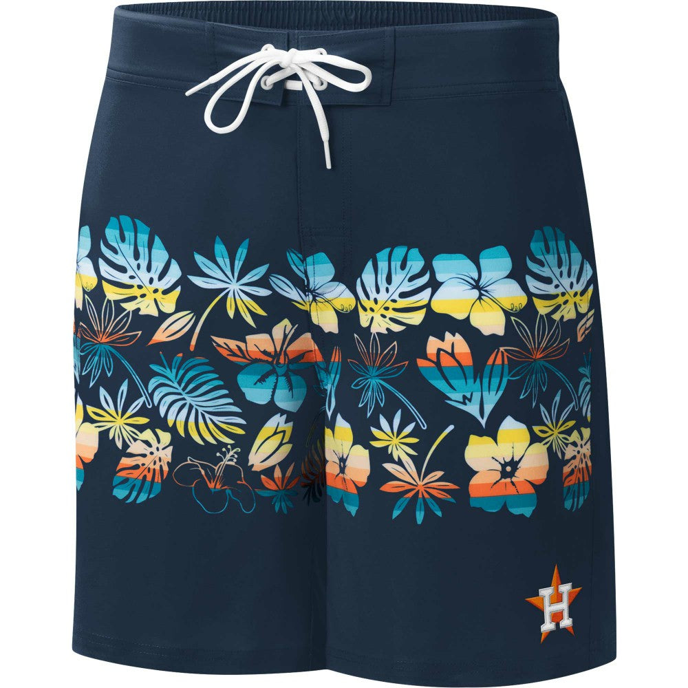 Houston Astros G-III Sports by Carl Banks Breeze Volley Swim Shorts - MLB Shorts