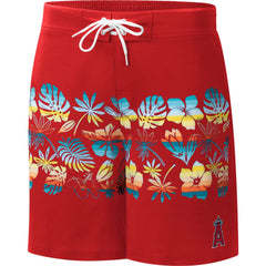 Los Angeles Angels G-III Sports by Carl Banks Breeze Volley Swim Shorts - MLB Shorts