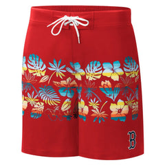 Boston Red Sox G-III Sports by Carl Banks Breeze Volley Swim Shorts - MLB Shorts