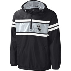 Chicago White Sox G-III Sports by Carl Banks Game Score Quarter-Zip Windbreaker - MLB Windbreaker