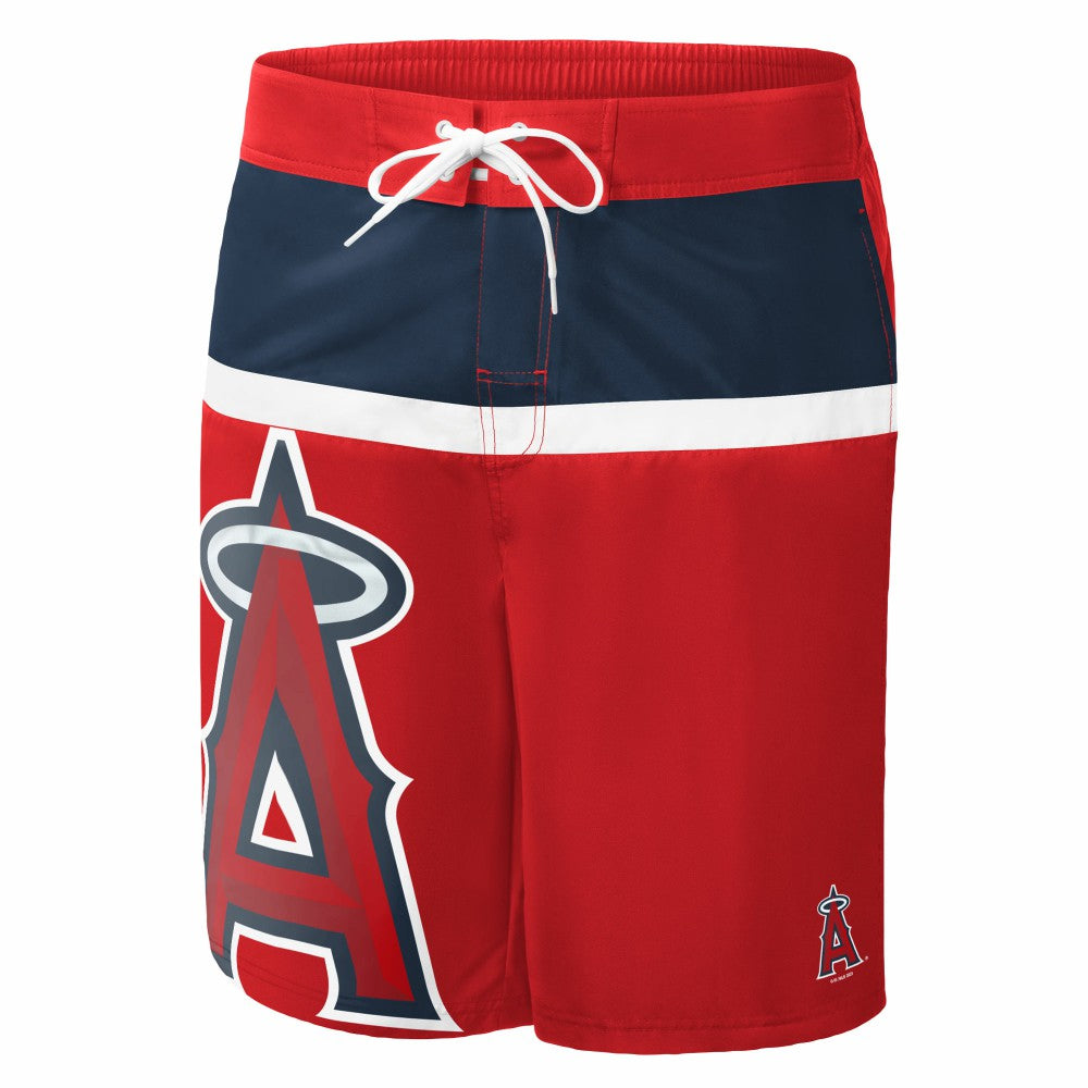 Los Angeles Angels G-III Sports by Carl Banks Sea Wind Swim Shorts - MLB Shorts