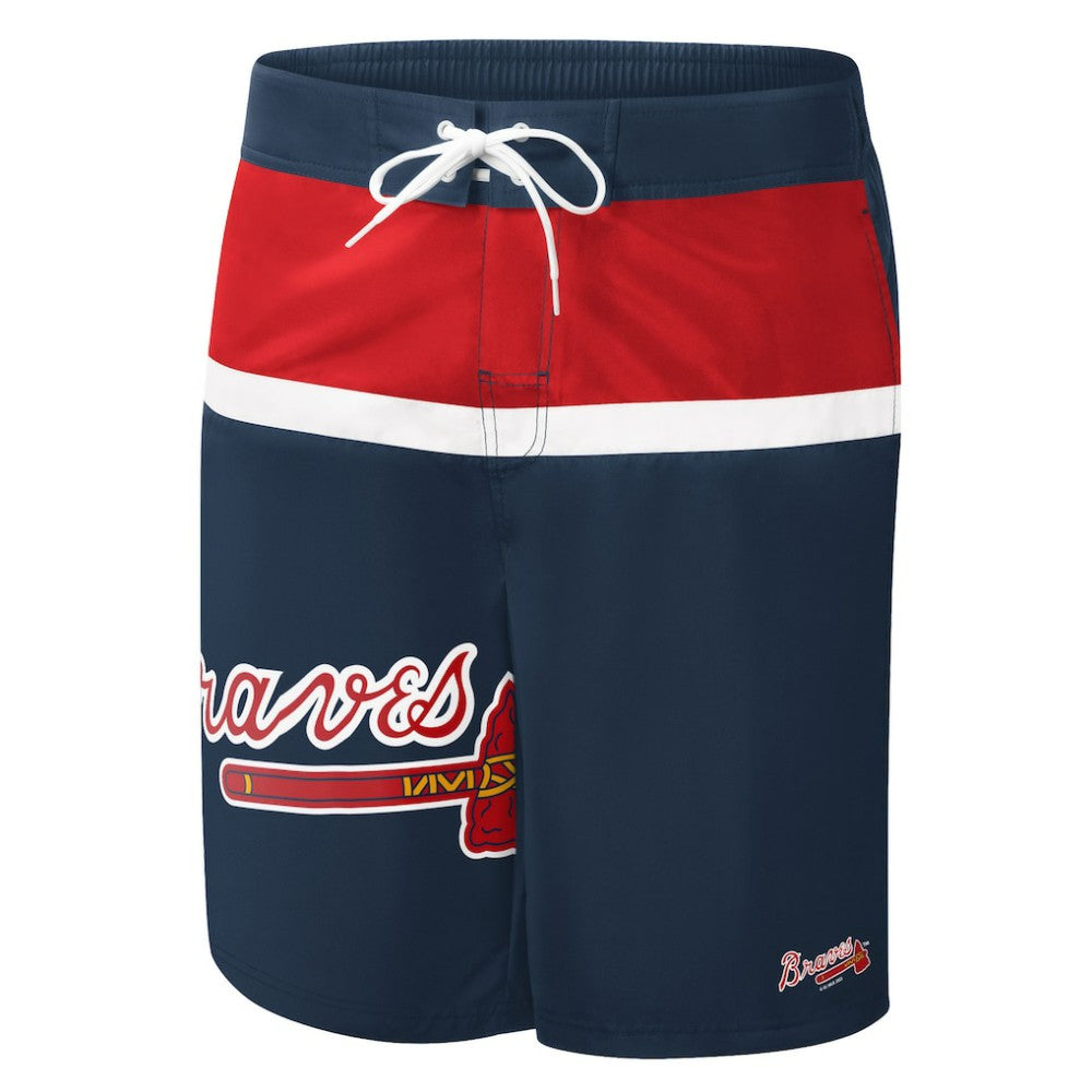 Atlanta Braves G-III Sports by Carl Banks Sea Wind Swim Shorts - MLB Shorts