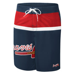 Atlanta Braves G-III Sports by Carl Banks Sea Wind Swim Shorts - MLB Shorts
