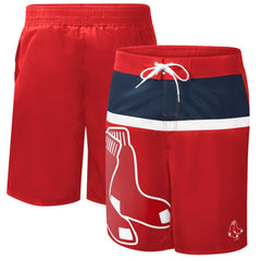 Boston Red Sox G-III Sports by Carl Banks Sea Wind Swim Shorts - MLB Shorts