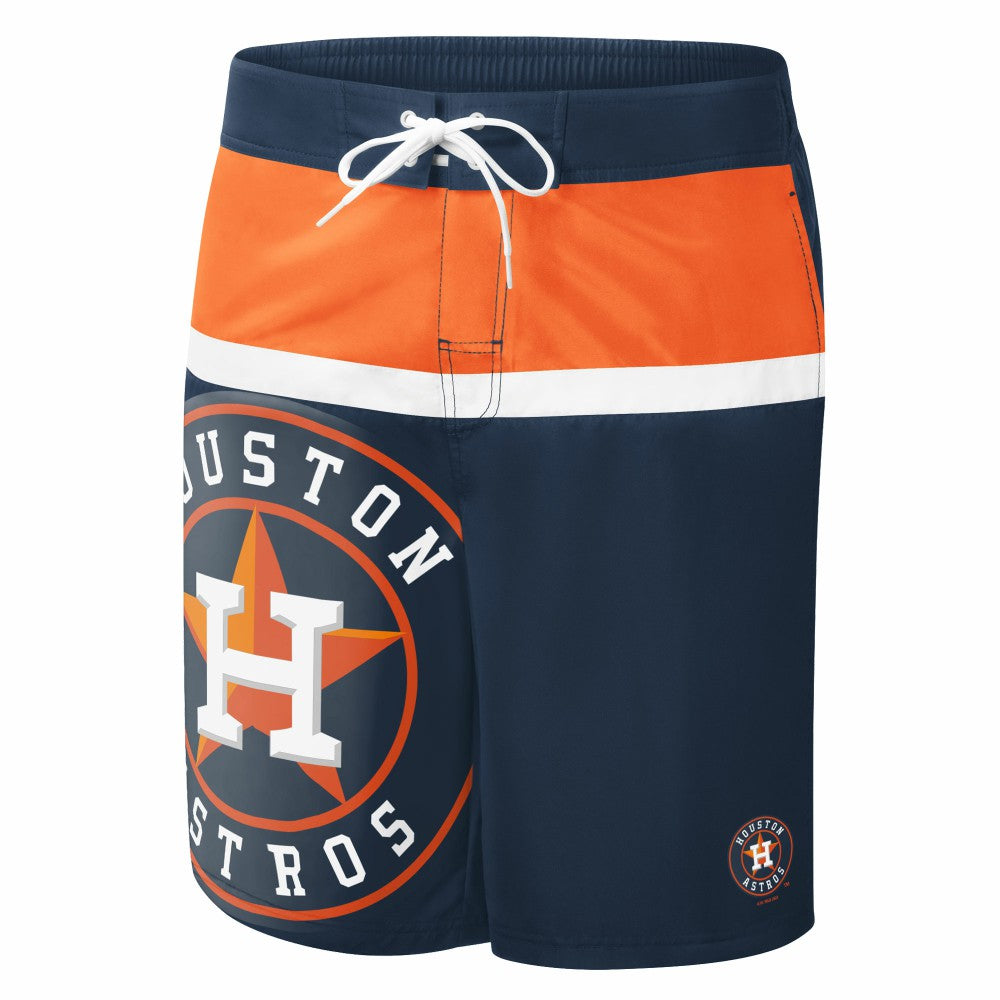 Houston Astros G-III Sports by Carl Banks Sea Wind Swim Shorts - MLB Shorts
