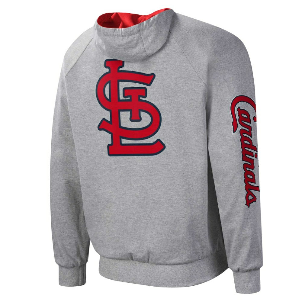 St. Louis Cardinals G-III Sports by Carl Banks Southpaw Reversible Raglan Hoodie Full-Zip Jacket - MLB Jackets