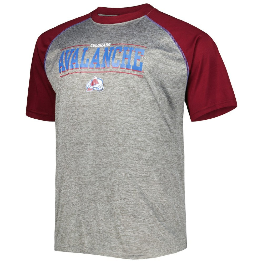 Nathan MacKinnon Colorado Avalanche Fanatics Big & Tall Contrast Raglan Name & Number T-Shirt -  NHL T-shirts