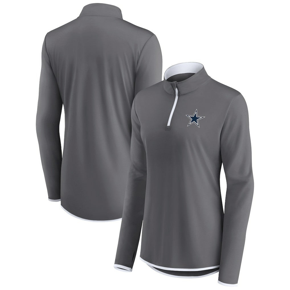 Dallas Cowboys Women's Corner Long Sleeve 1/4 Zip Top | NFL Near me