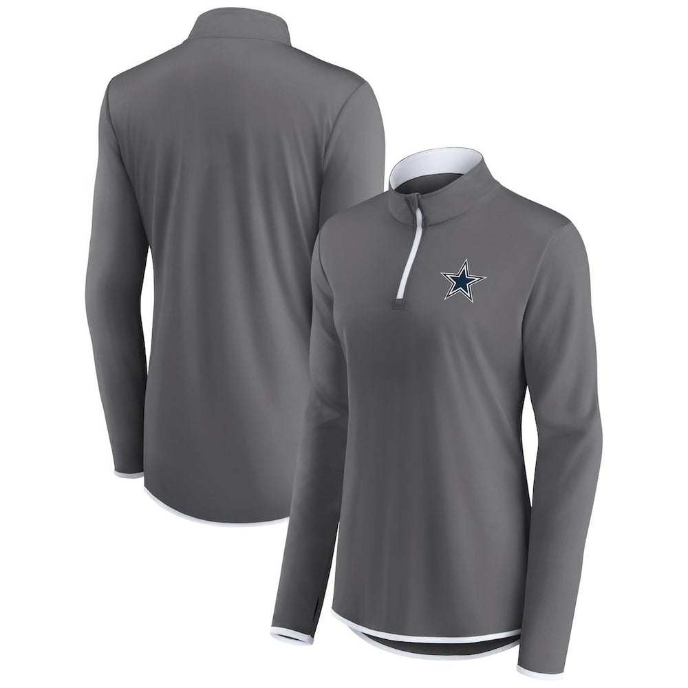 Dallas Cowboys Women's Corner Long Sleeve 1/4 Zip Top | NFL Near me