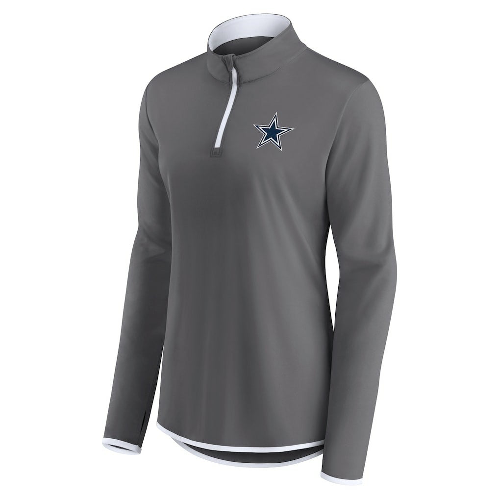 Dallas Cowboys Women's Corner Long Sleeve 1/4 Zip Top | NFL Near me