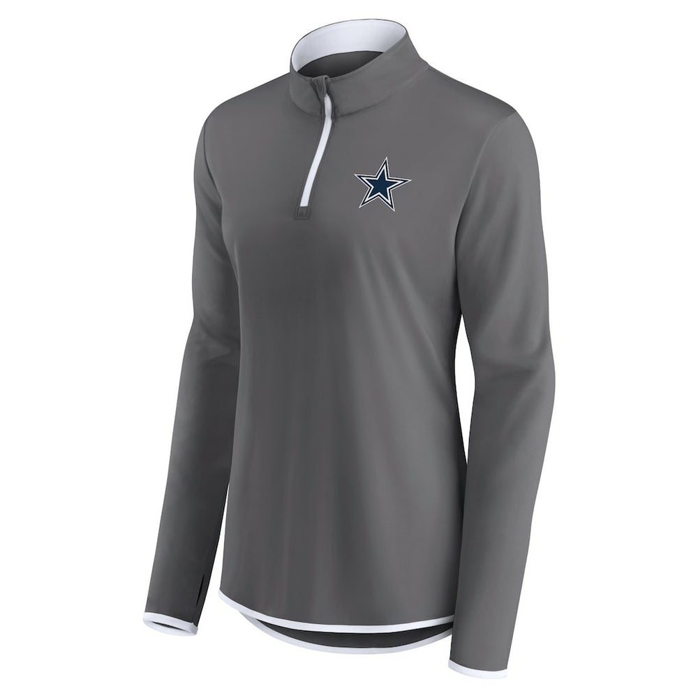 Dallas Cowboys Women's Corner Long Sleeve 1/4 Zip Top | NFL Near me