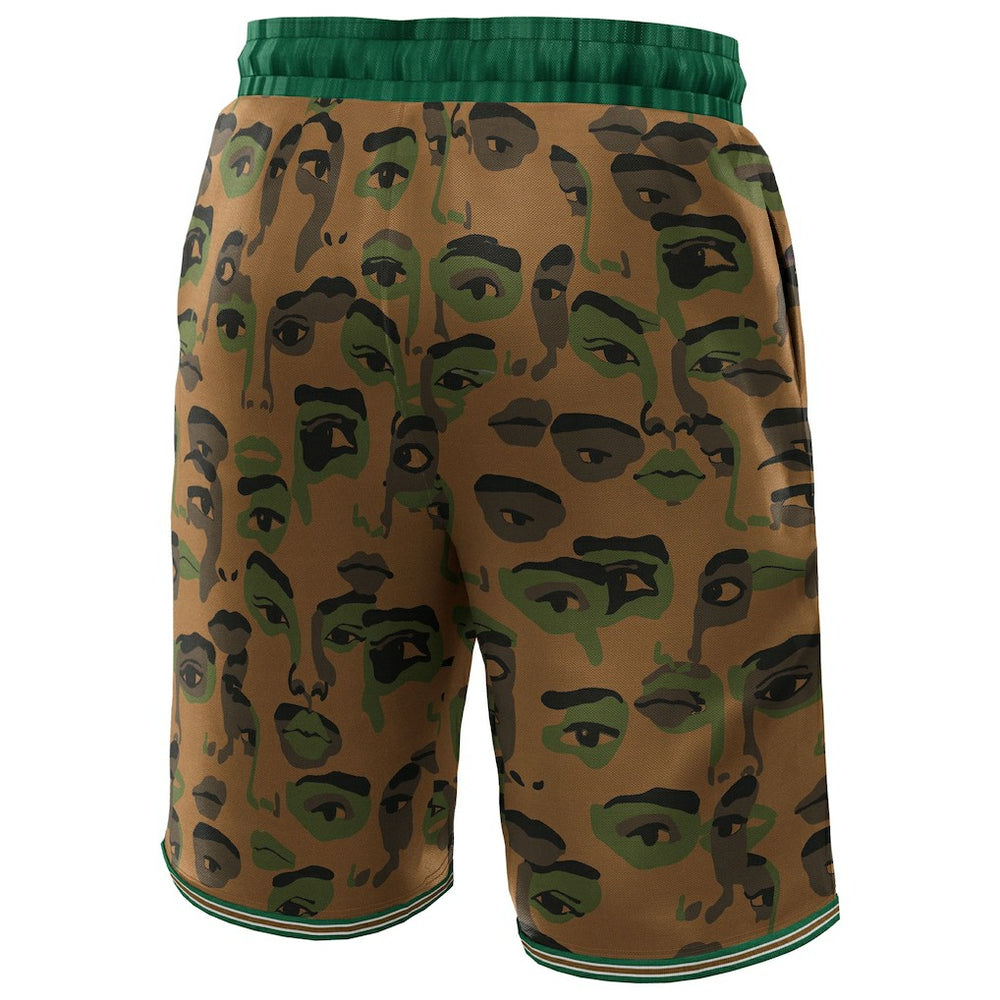 Brown Boston Celtics NBA & KidSuper Studios Unisex Hometown Shorts | NBA