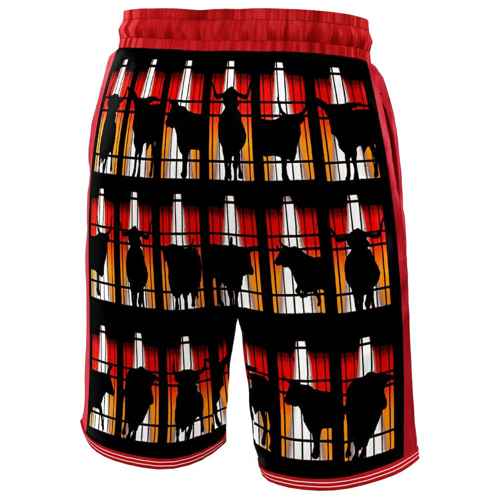 Red Chicago Bulls NBA & KidSuper Studios Unisex Hometown Shorts | NBA