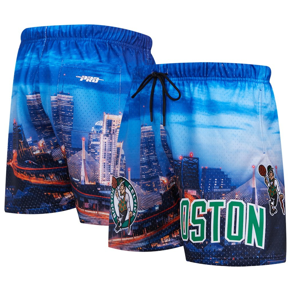 Boston Celtics Pro Standard Cityscape Shorts online | NBA