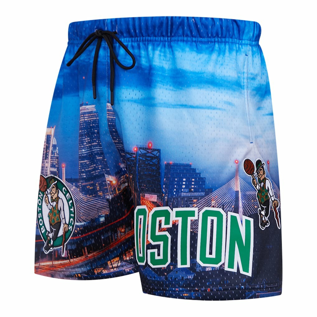 Boston Celtics Pro Standard Cityscape Shorts online | NBA