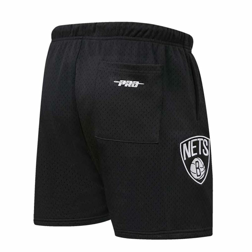 Black Brooklyn Nets Pro Standard City Scape Mesh Shorts | NBA