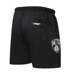 Black Brooklyn Nets Pro Standard City Scape Mesh Shorts | NBA
