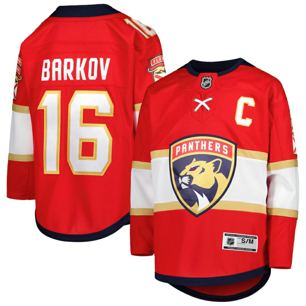 Aleksander Barkov Florida Panthers Youth Home Premier Player Jersey -  NHL Jerseys