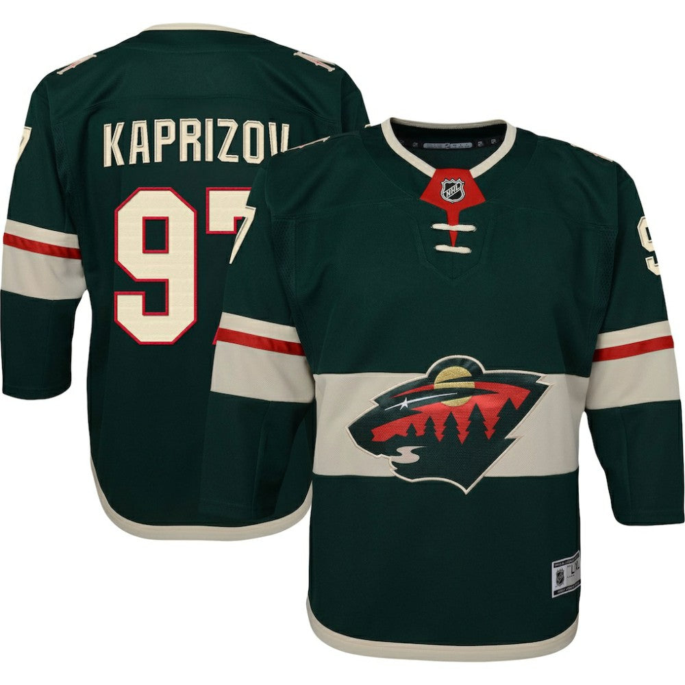 Kirill Kaprizov Minnesota Wild Youth Home Premier Player Jersey -  NHL Jerseys