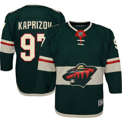 Kirill Kaprizov Minnesota Wild Youth Home Premier Player Jersey -  NHL Jerseys