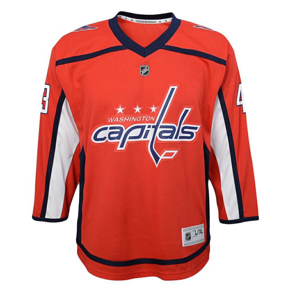 Tom Wilson Washington Capitals Youth Home Replica Player Jersey -  NHL Jerseys