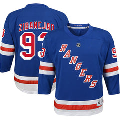 Mika Zibanejad New York Rangers Youth Home Replica Player Jersey -  NHL Jerseys