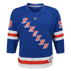 Mika Zibanejad New York Rangers Youth Home Replica Player Jersey -  NHL Jerseys