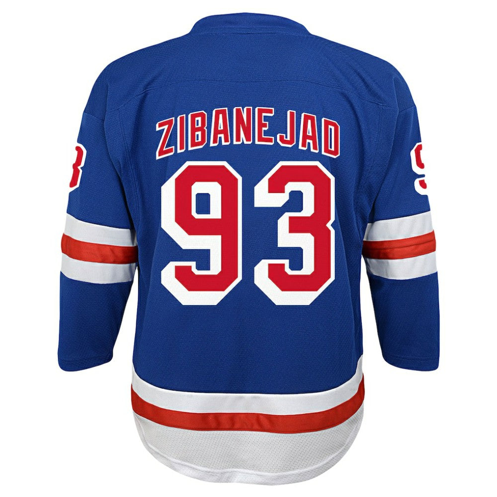 Mika Zibanejad New York Rangers Youth Home Replica Player Jersey -  NHL Jerseys
