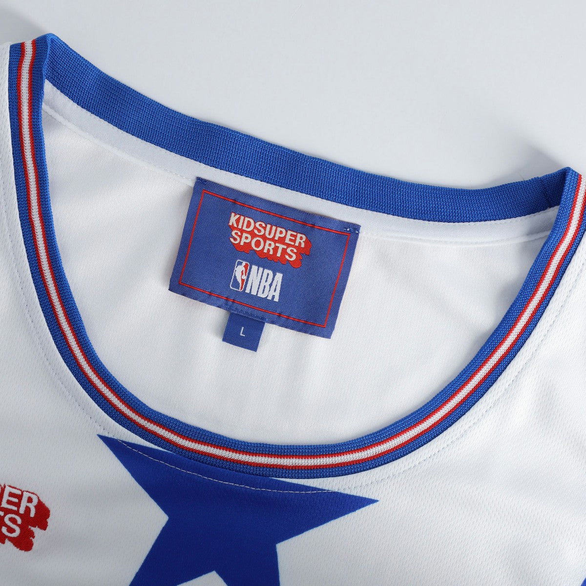 White Philadelphia 76ers NBA & KidSuper Studios Unisex Hometown Jersey | NBA