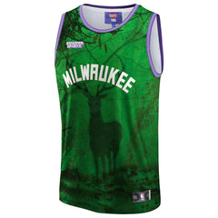 Green Milwaukee Bucks NBA & KidSuper Studios Unisex Hometown Jersey | NBA