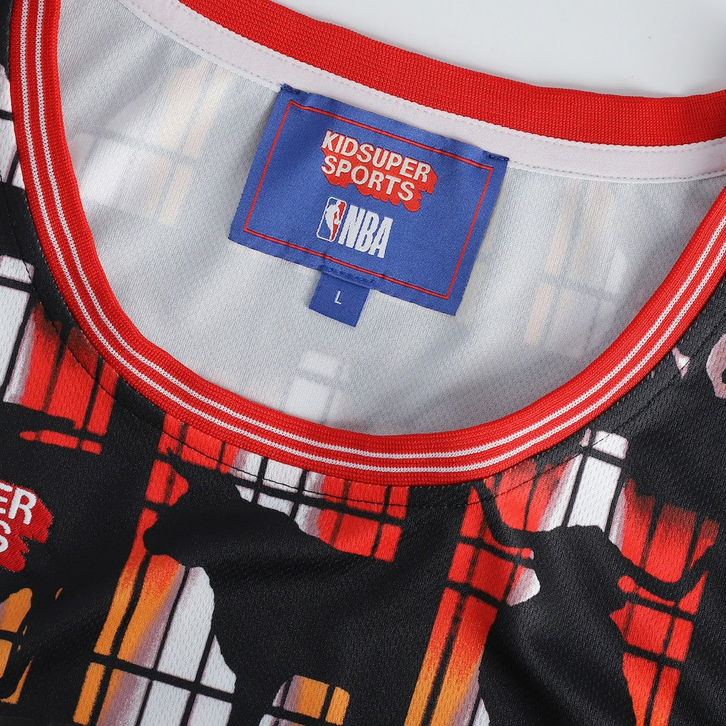 Red Chicago Bulls NBA & KidSuper Studios Unisex Hometown Jersey sale | NBA