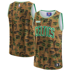 Brown Boston Celtics NBA & KidSuper Studios Unisex Hometown Jersey | NBA