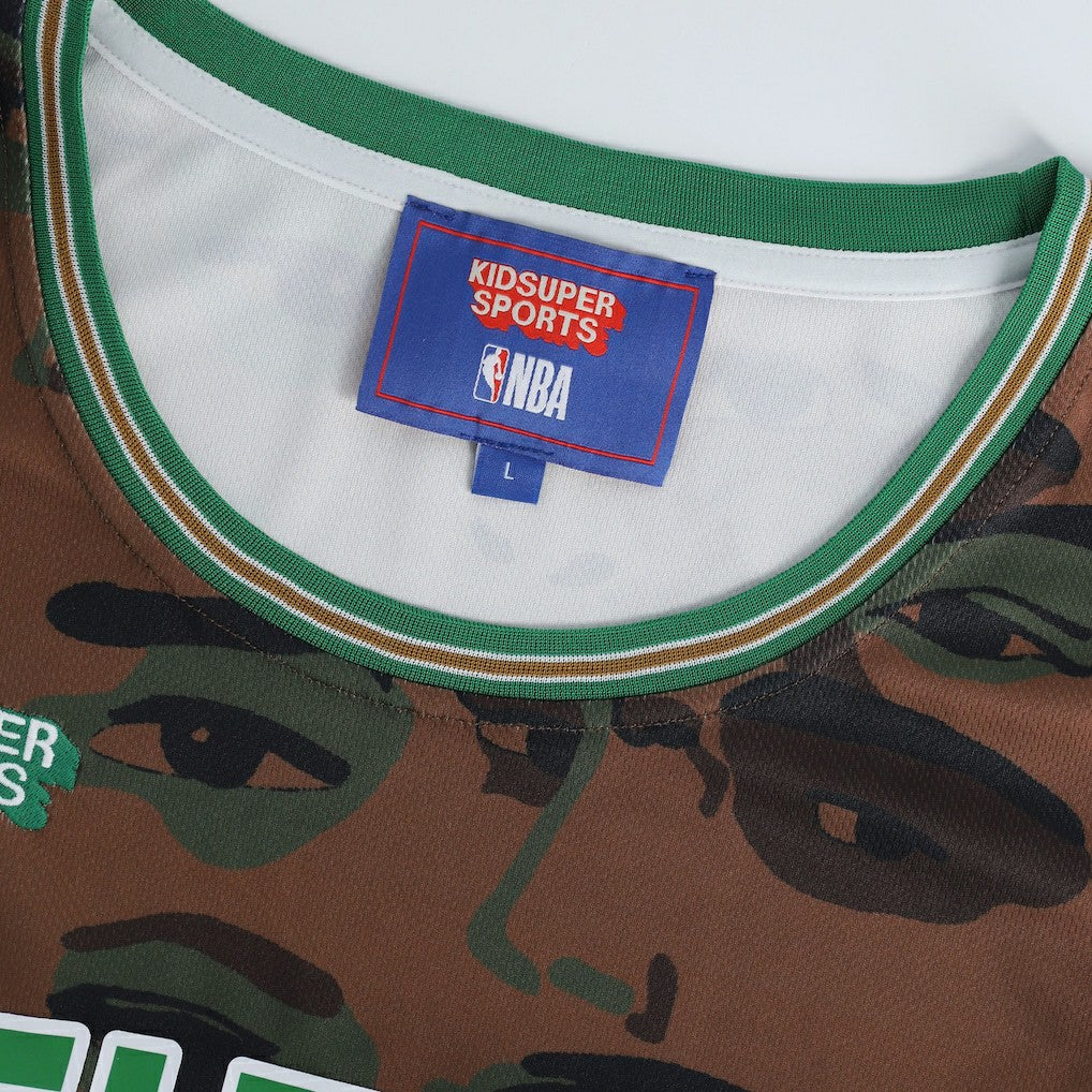 Brown Boston Celtics NBA & KidSuper Studios Unisex Hometown Jersey | NBA