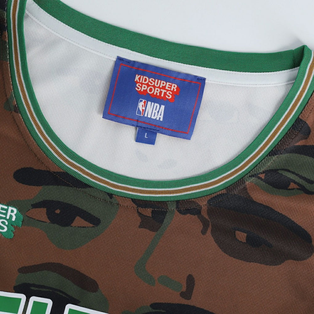 Brown Boston Celtics NBA & KidSuper Studios Unisex Hometown Jersey | NBA