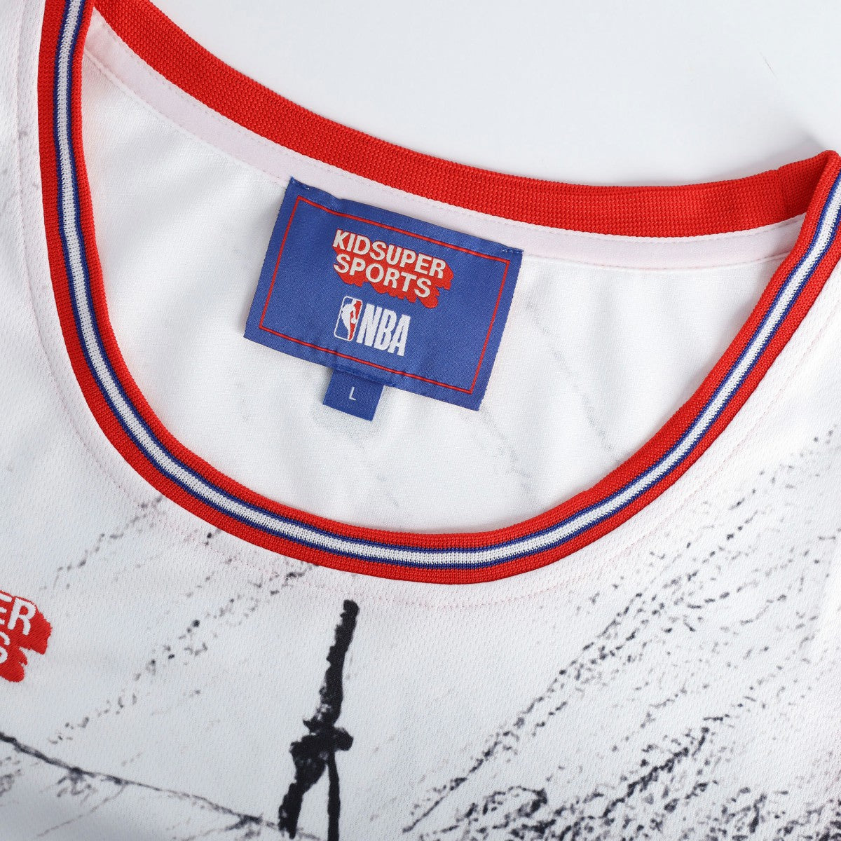 Gray LA Clippers NBA & KidSuper Studios Unisex Hometown Jersey | NBA