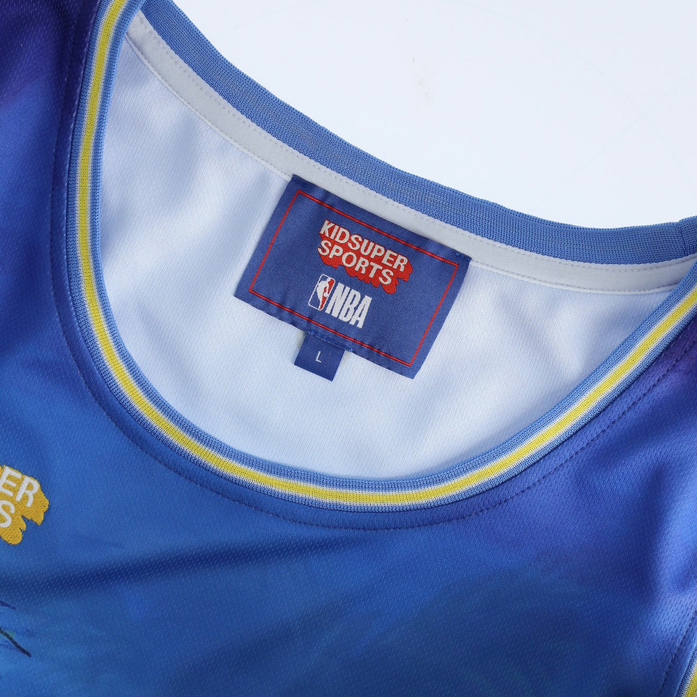 Blue Miami Heat NBA & KidSuper Studios Unisex Hometown Jersey | NBA