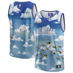 Blue Charlotte Hornets NBA & KidSuper Studios Unisex Hometown Jersey | NBA