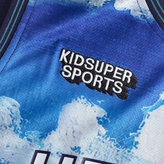 Blue Charlotte Hornets NBA & KidSuper Studios Unisex Hometown Jersey | NBA