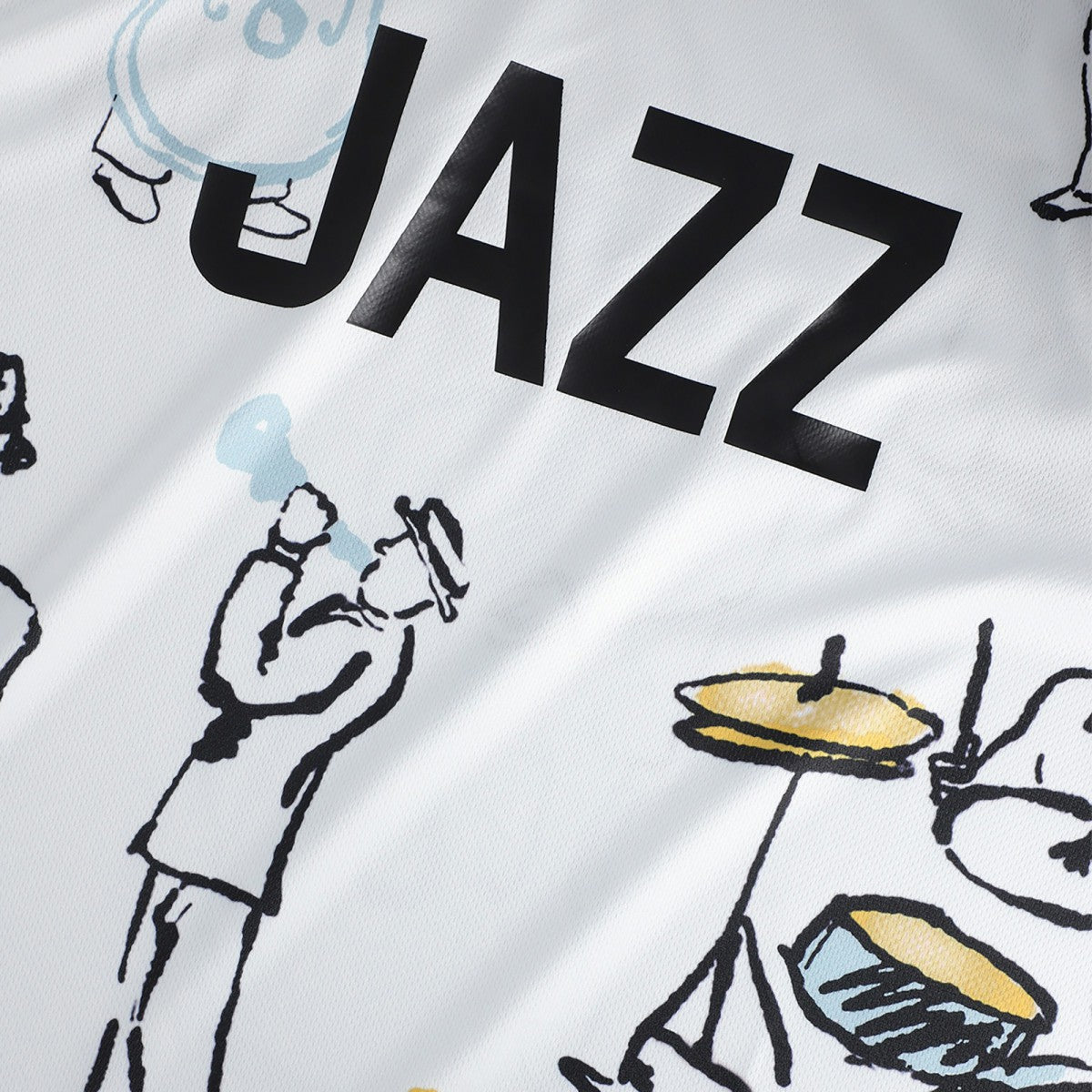 White Utah Jazz NBA & KidSuper Studios Unisex Hometown Jersey | NBA
