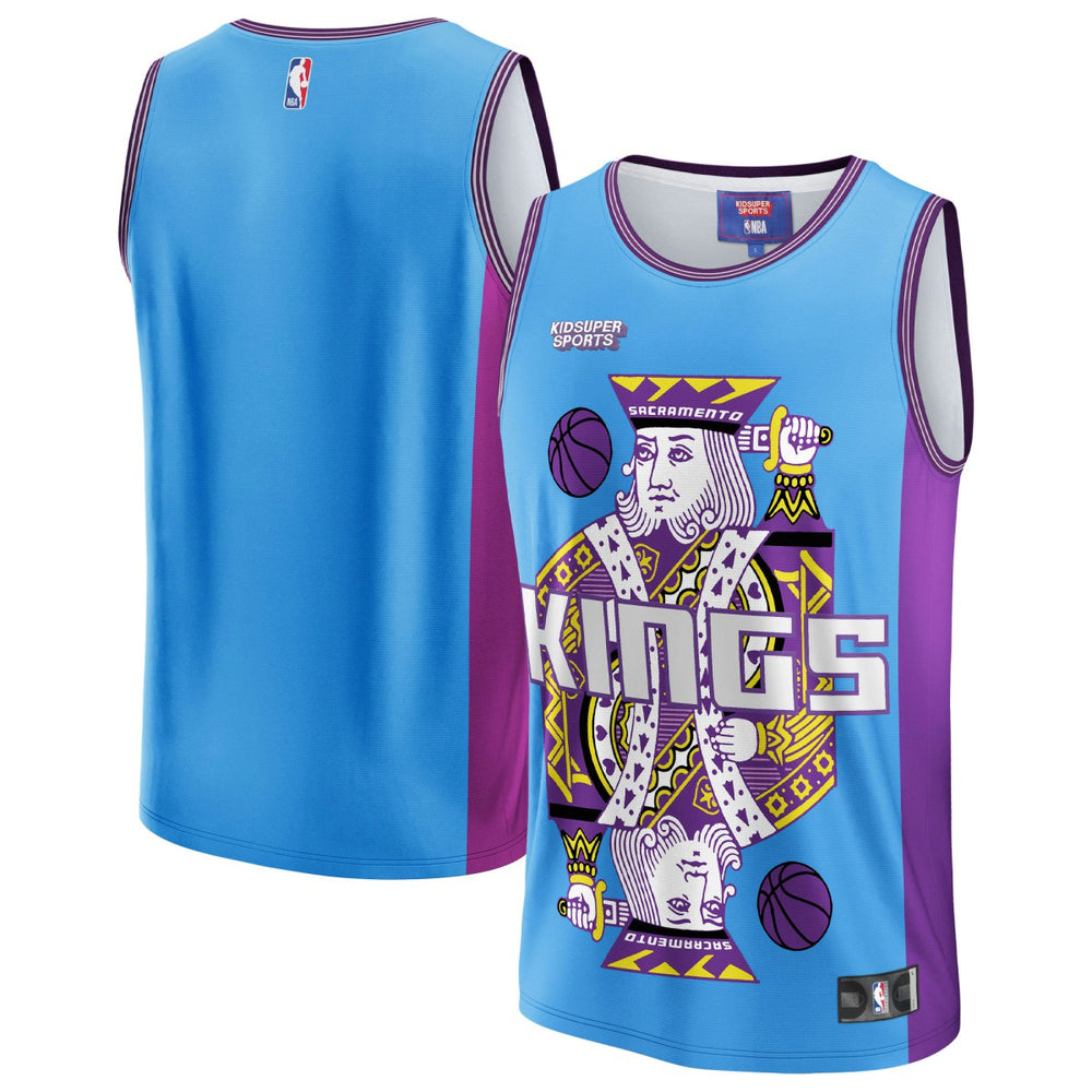 Blue Sacramento Kings NBA & KidSuper Studios Unisex Hometown Jersey | NBA