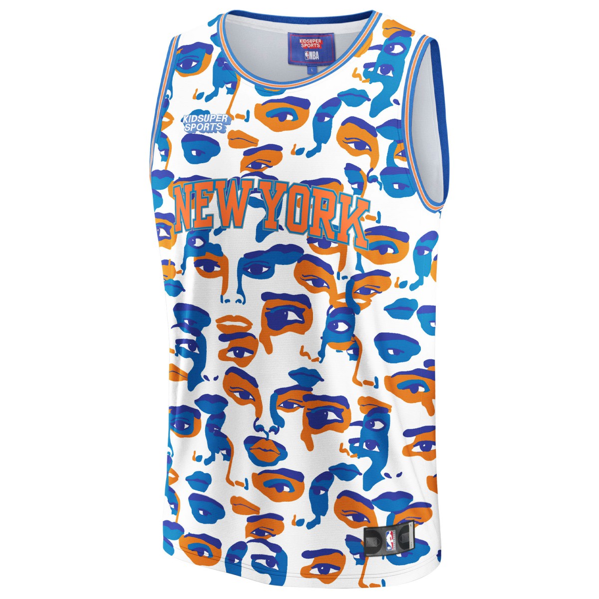 White New York Knicks NBA & KidSuper Studios Unisex Hometown Jersey | NBA
