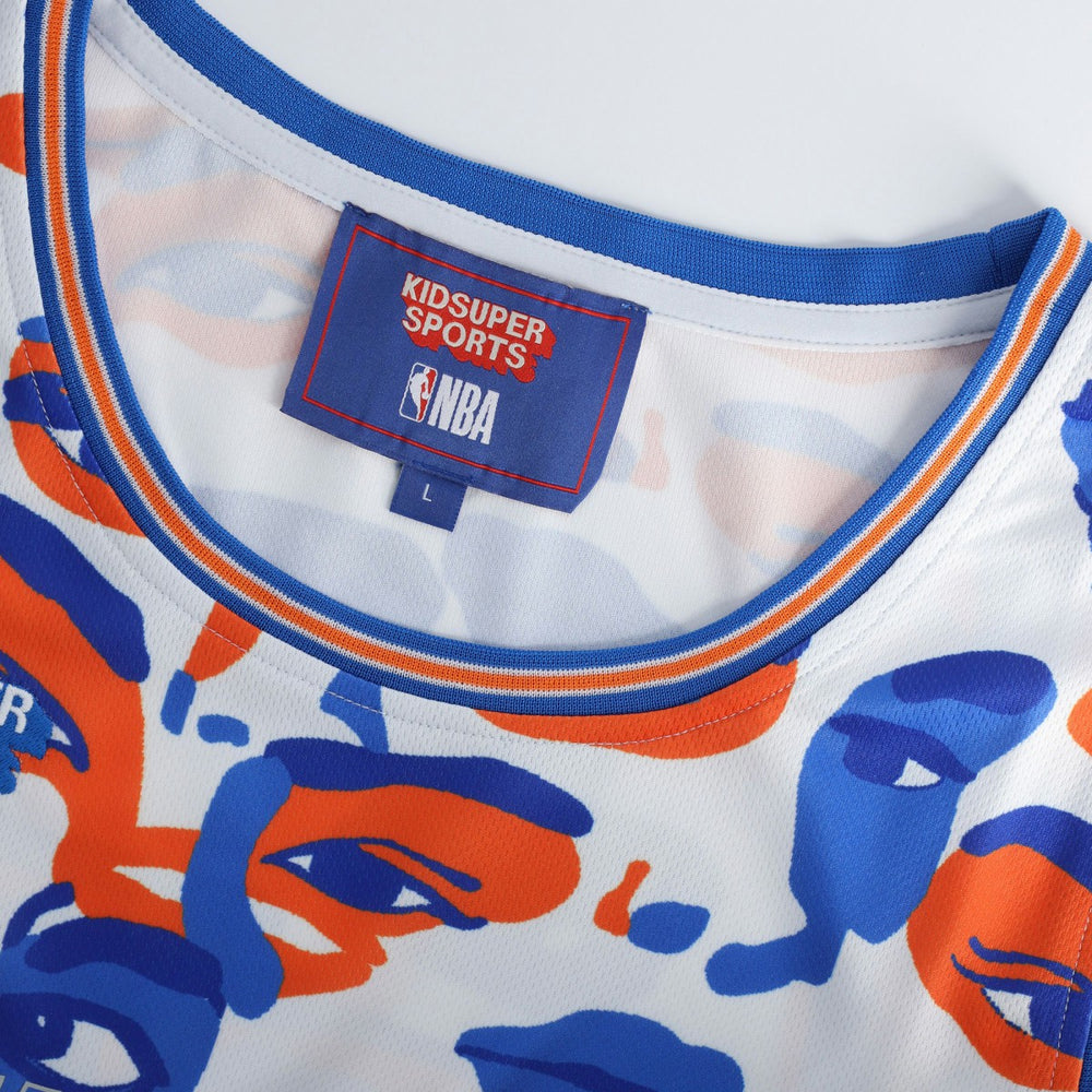 White New York Knicks NBA & KidSuper Studios Unisex Hometown Jersey | NBA