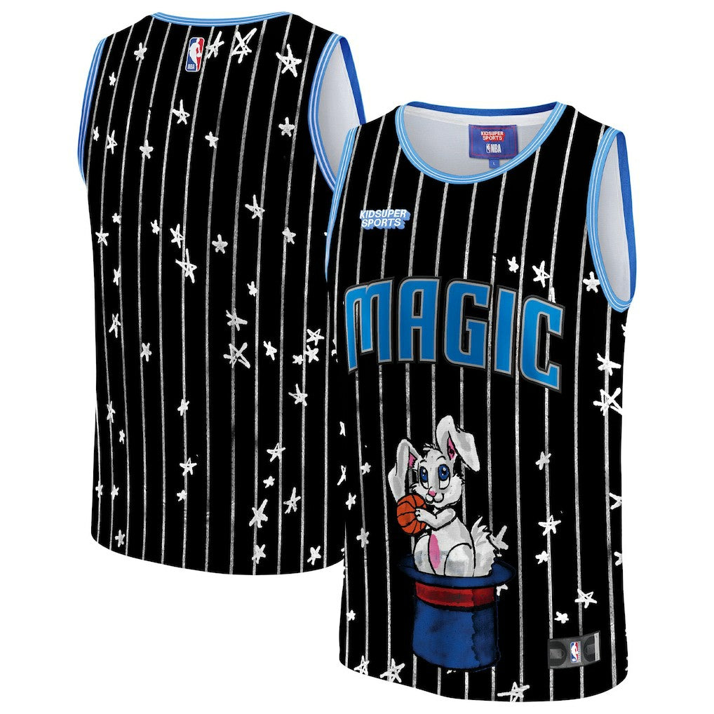 Black Orlando Magic NBA & KidSuper Studios Unisex Hometown Jersey | NBA