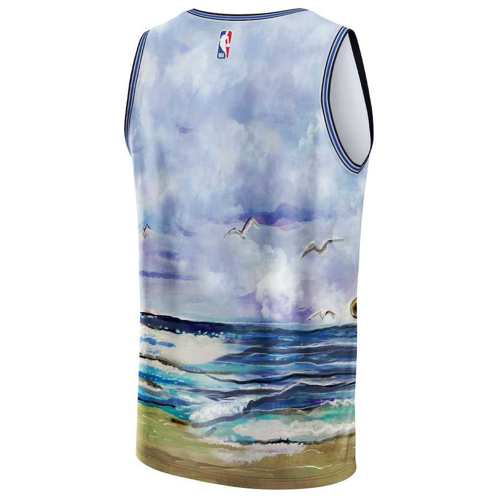 Blue Dallas Mavericks NBA & KidSuper Studios Unisex Hometown Jersey sale | NBA