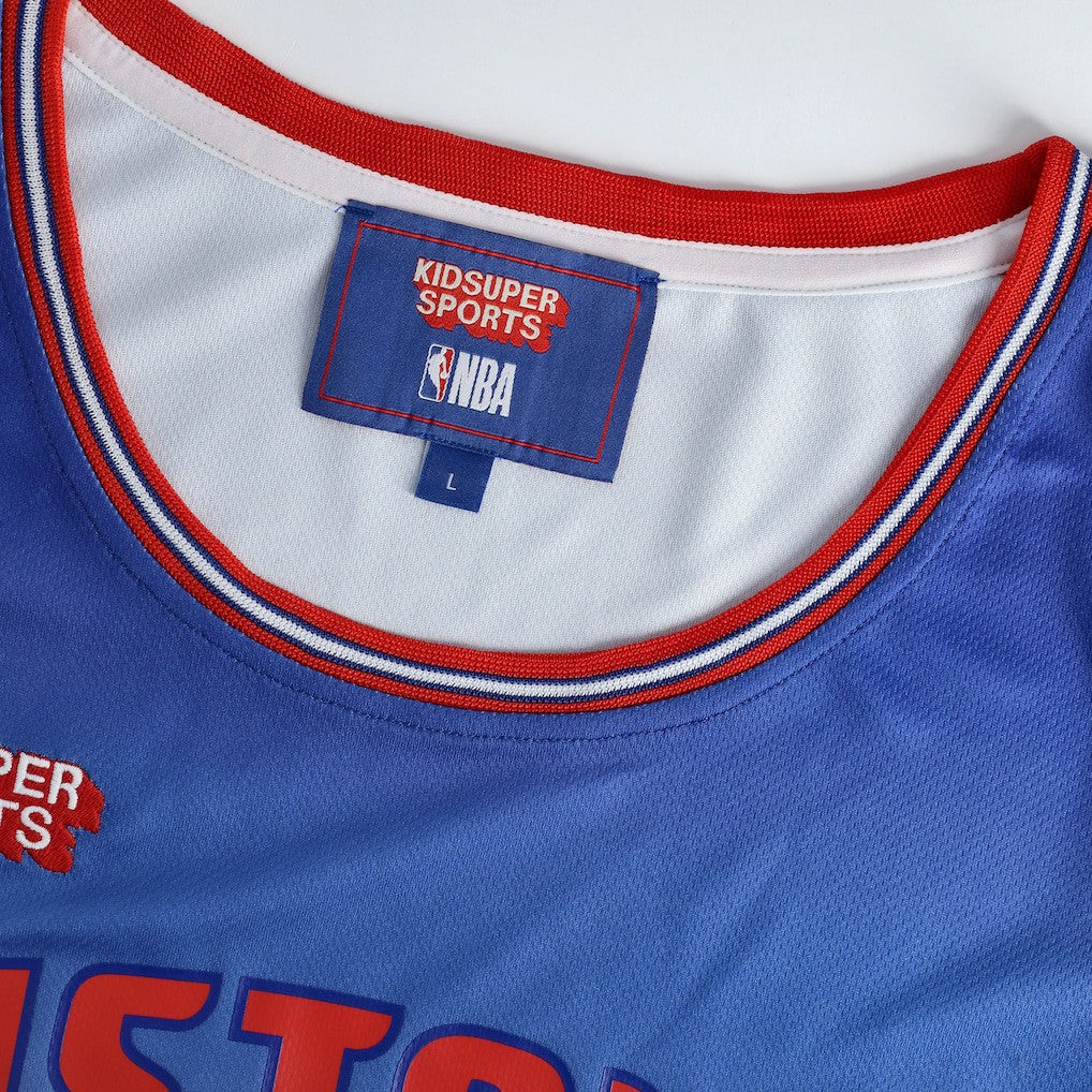 Red Detroit Pistons NBA & KidSuper Studios Unisex Hometown Jersey sale | NBA