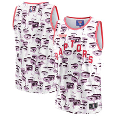 White Toronto Raptors NBA & KidSuper Studios Unisex Hometown Jersey | NBA
