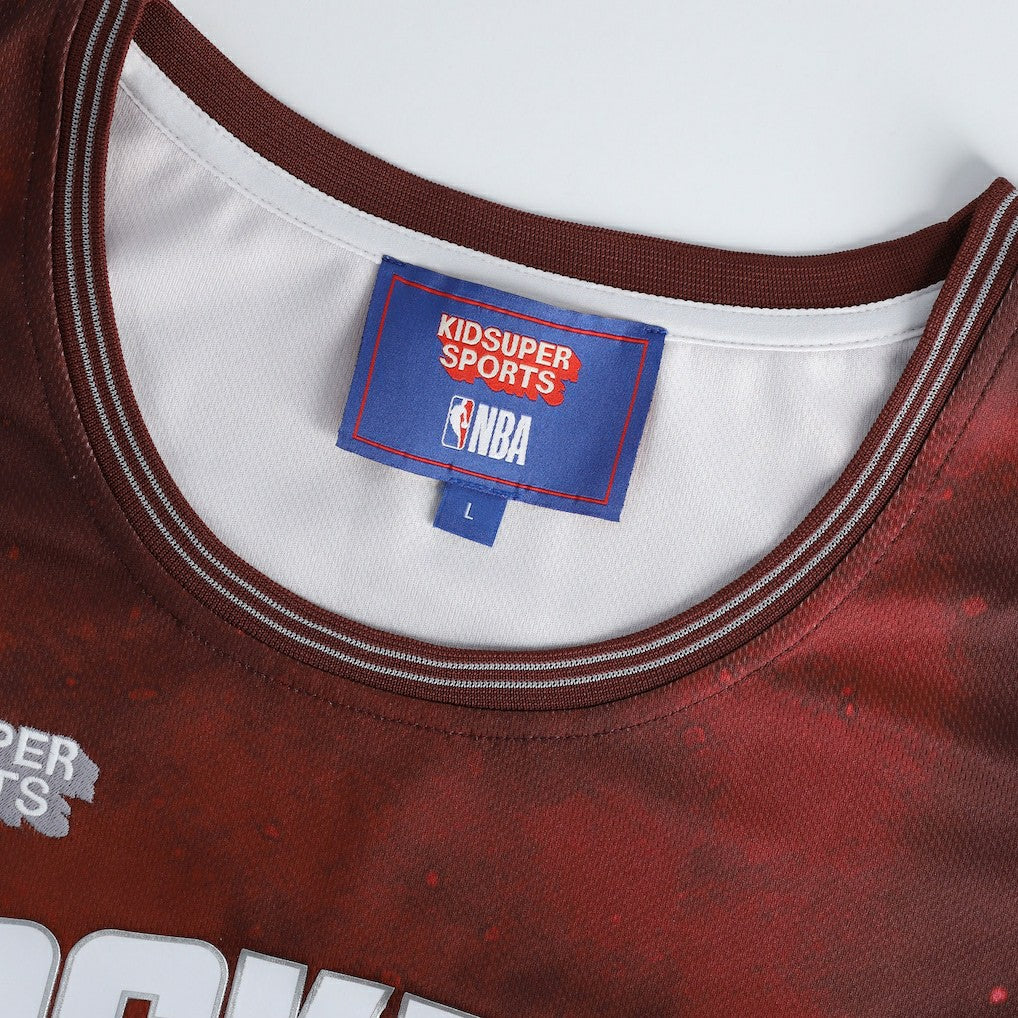 Red Houston Rockets NBA & KidSuper Studios Unisex Hometown Jersey | NBA