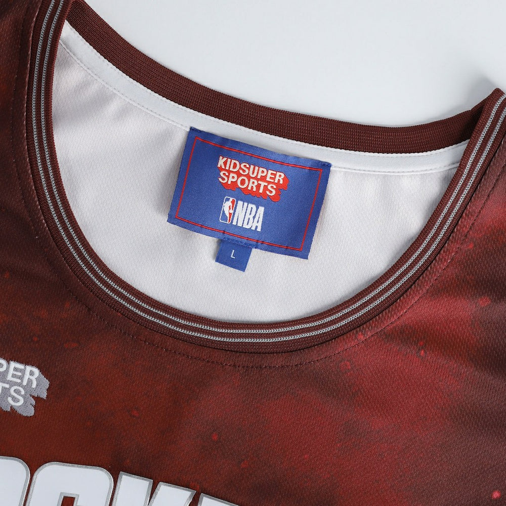 Red Houston Rockets NBA & KidSuper Studios Unisex Hometown Jersey | NBA