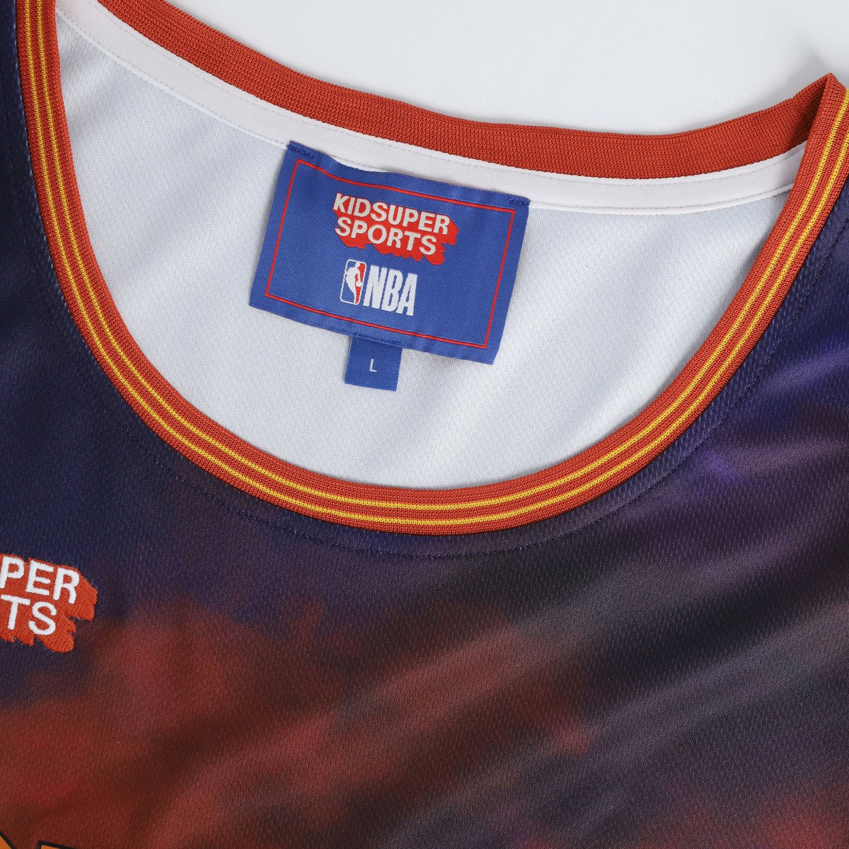 Red Phoenix Suns NBA & KidSuper Studios Unisex Hometown Jersey | NBA